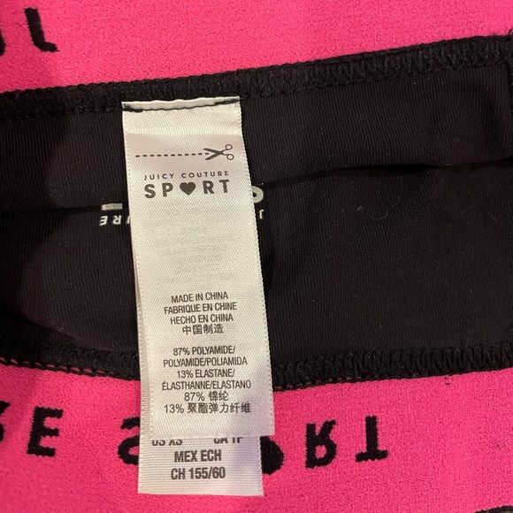 🌟JUICY COUTURE SPORT CROP LEGGINGS🌟 - Picture 4 of 4